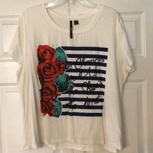 Patriotic and fun Plus sized T-shirt